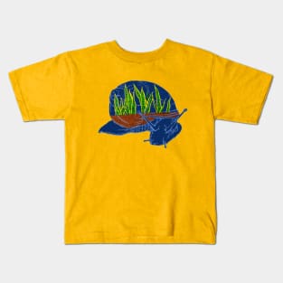 Snail Terrarium 2 Kids T-Shirt